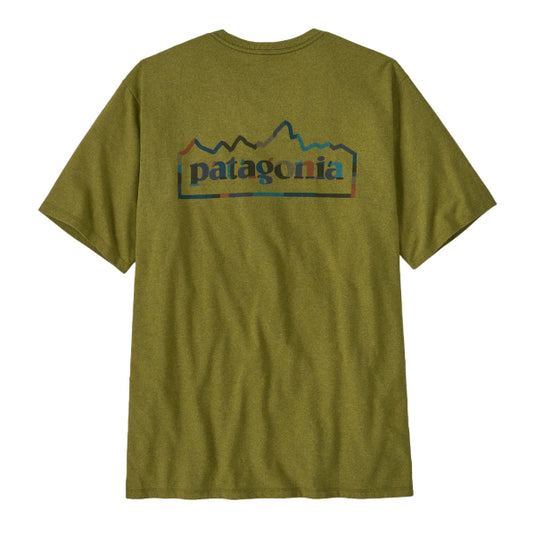 Patagonia Mens Unity Fitz Responsibili-Tee® in graze greem