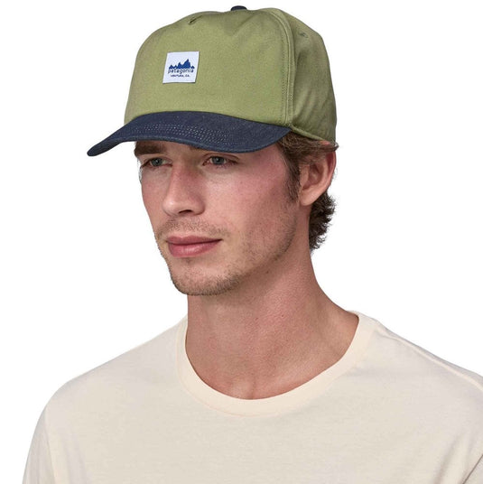 Patagonia Range Cap - Buckhorn Green - worn by model