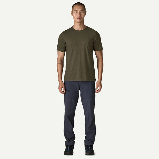 Patagonia Mens Cap Cool Trail Shirt - Basin Green