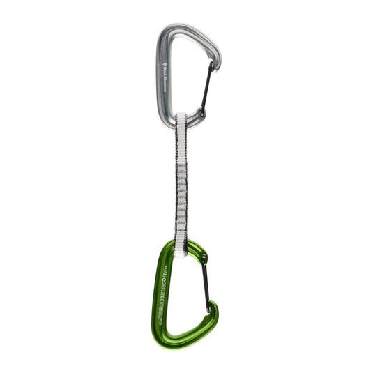 Black Diamond LiteWire Quickdraw 12cm in envy green