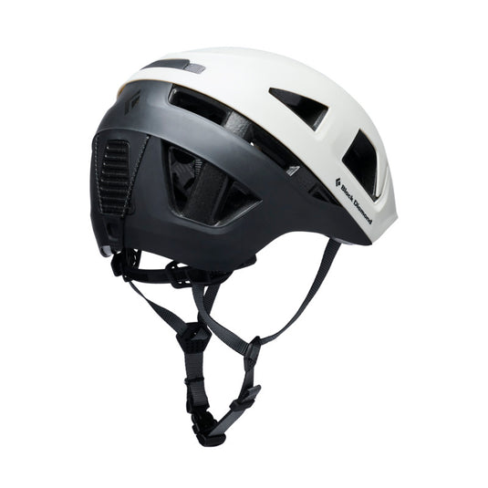 Black Diamond Capitan E Helmet in alloy from rear