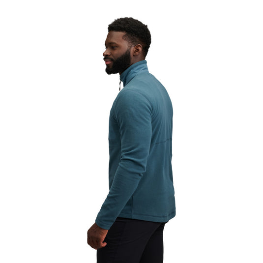 Black Diamond Mens Rift Half-Zip Fleece Jacket - Midnight Blue