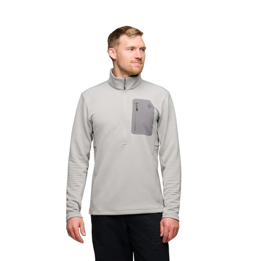 Black Diamond Diverge Half Zip Jacket in Pewter