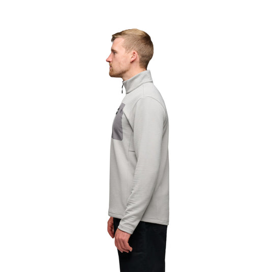 Black Diamond Diverge Half Zip Jacket in Pewter