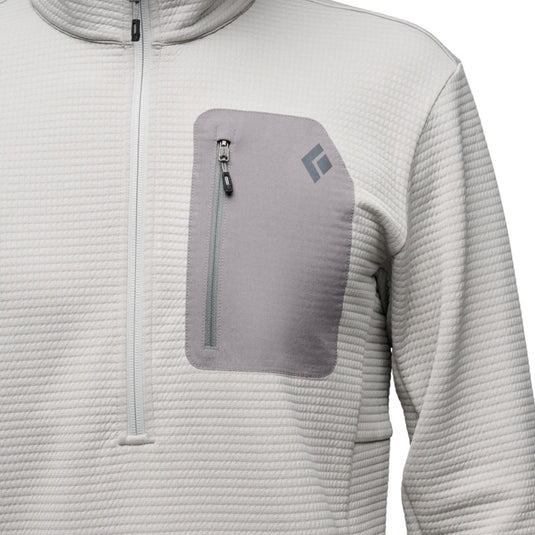 Black Diamond Diverge Half Zip Jacket in Pewter