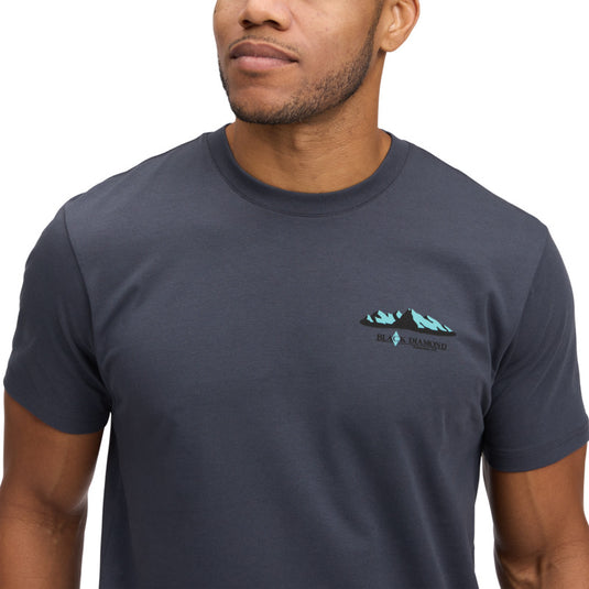 Black Diamond Mens Mountainscape Short Sleeve Tee