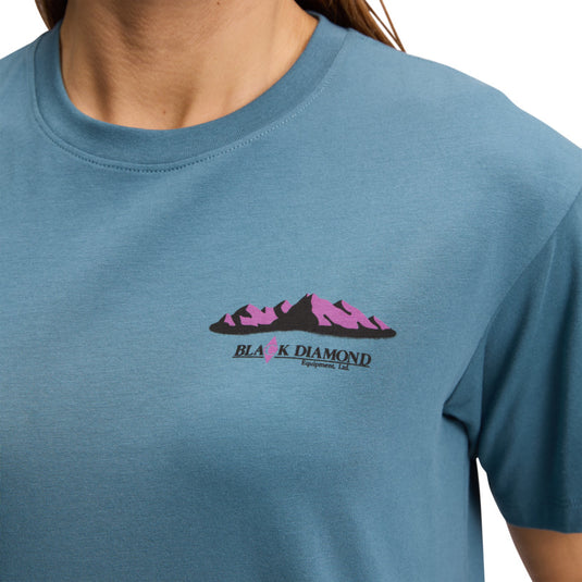 Black Diamond Womens Mountainscape Short Sleeve Tee