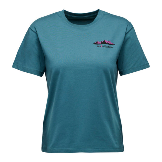 Black Diamond Womens Mountainscape Short Sleeve Tee
