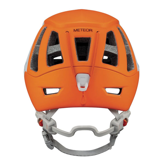 Petzl Meteor Helmet in white orange