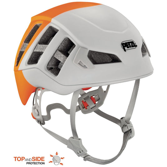 Petzl Meteor Helmet in white orange