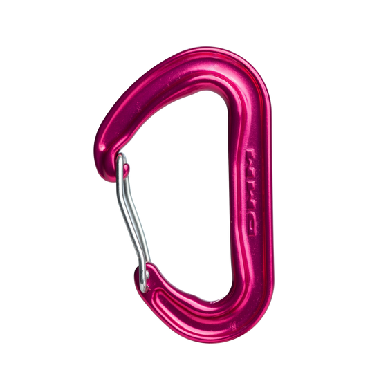 DMM Wisp Carabiner - Breast Cancer Pink
