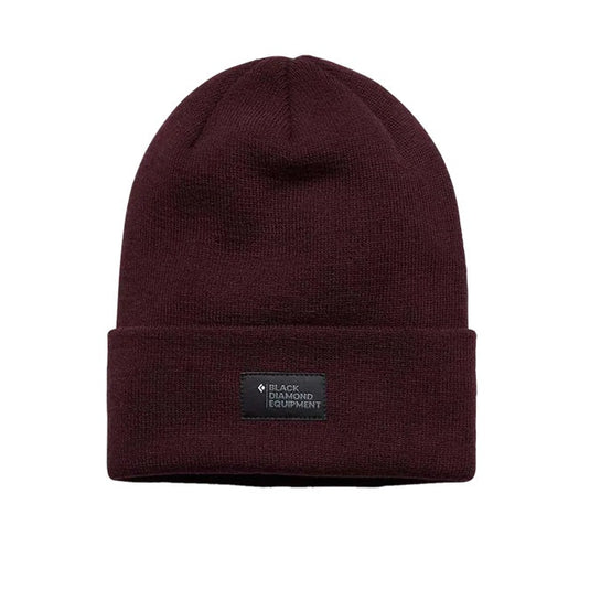Black Diamond Badge Beanie Bordeux