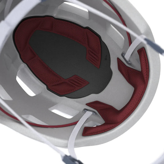 Blue Ice Blast Helmet - White