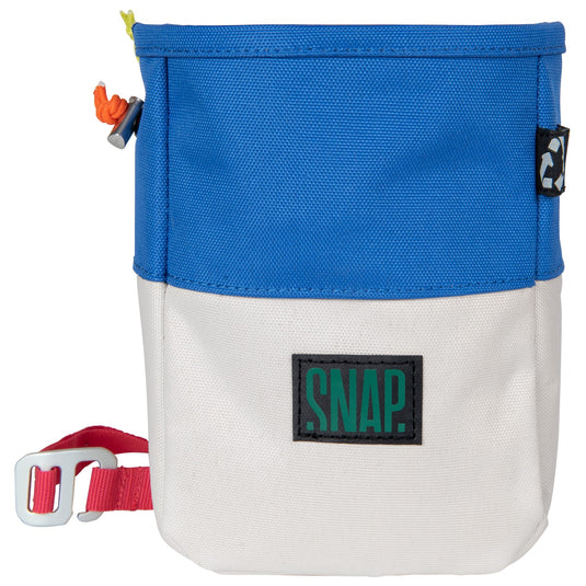SNAP Chalk Pocket Zip Chalk Bag in chalk