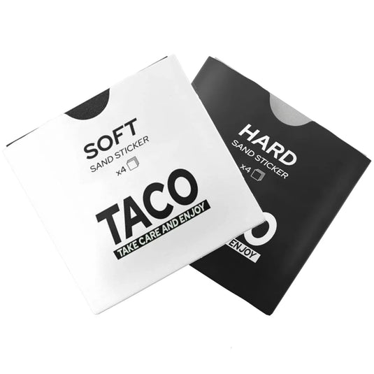 Replacement papers soft in white packet and hard in black packet