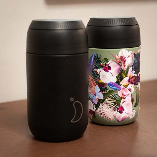 Chillys Series 2 Cup (340ml)  Botanical Orchid Pan
