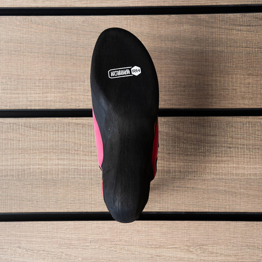The sole of a climbing shoe,  Unparallel Up Lace LV