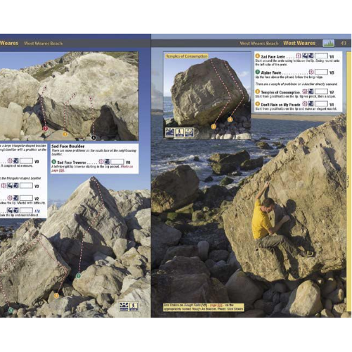 Dorset Bouldering guidebook Rockfax 