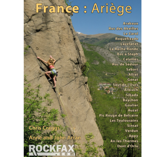 Sport and Trad climbing guidebook France: Ariege -  Rockfax