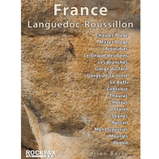 France Languedoc-Roussillon sport climbing guidebook
