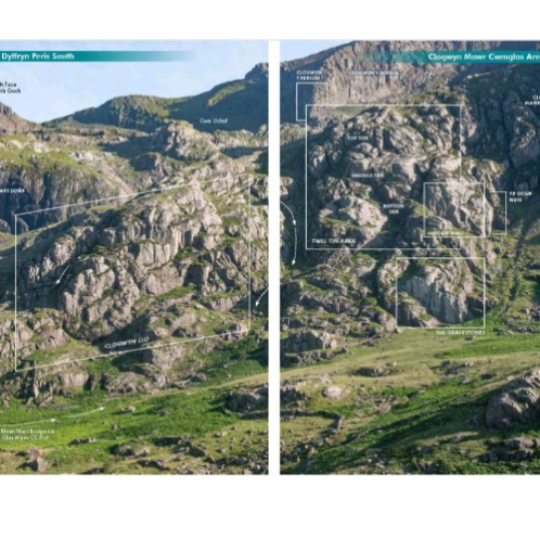 Llanberis 2025 Edition (Climbers Club Guide) internal page