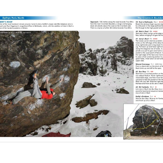 Llanberis 2025 Edition (Climbers Club Guide) - internal page