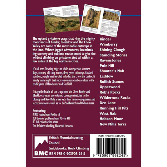 Over the Moors - trad climbing Guidebook 