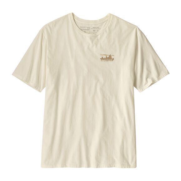 Patagonia Mens '73 Skyline Organic T-shirt - Birch White