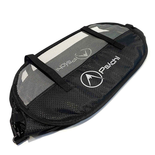 Psychi Belay Bucket - Grey - flattened down 