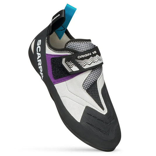 Scarpa Origin VS LV 2026 in white and purple design