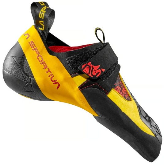 La sportiva Skwama Climbing shoe in Yellow Black