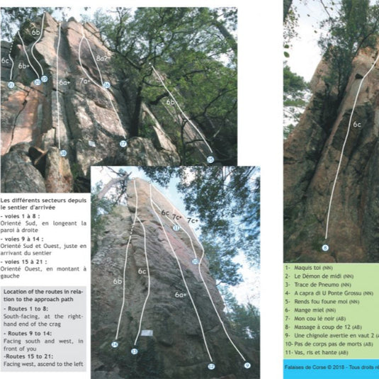 Falaises de Corse climbing guidebook 