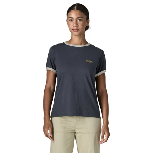 Patagonia Womens Fitz Roy Foothills Ringer Tee 