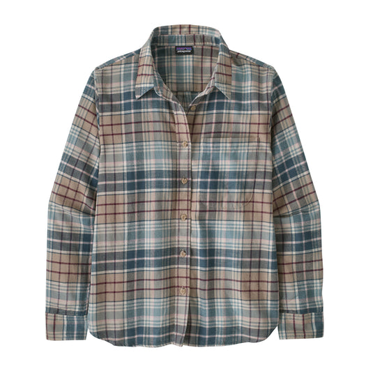 Men's Long-Sleeved Lightweight Fjord Flannel Shirt