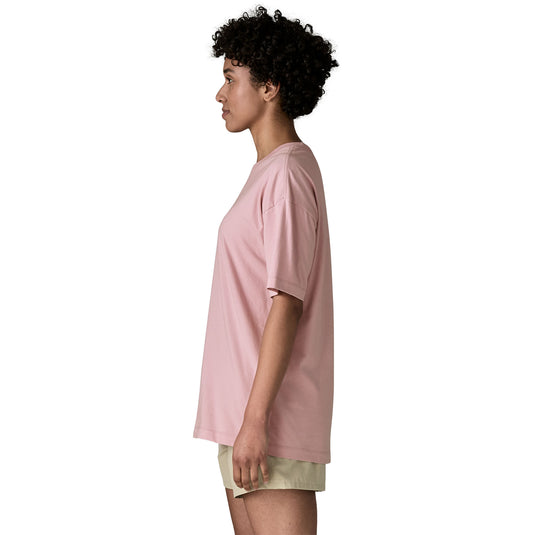 Patagonia Womens 95' Oval Logo Oversized T-shirt in violet