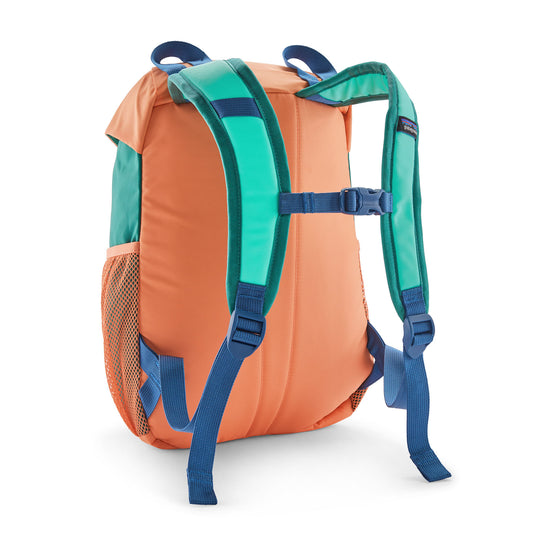 PAT S26 Kids Refugito Day Pack 12L in peach sherbert showing chest strap