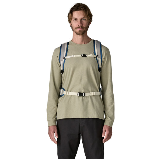 Patagonia Black Hole Mini MLC - 30L in Birch White shown on model