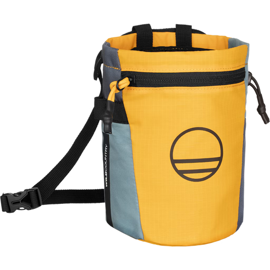 Wild Country Movement chalk bag in Black/Marsh