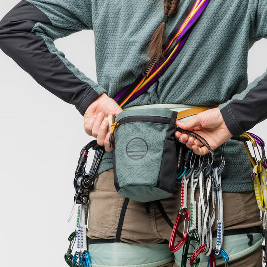 Wild Country Movement Chalk Bag - NECTAR/CEUSE BLUE/DEEPWATER