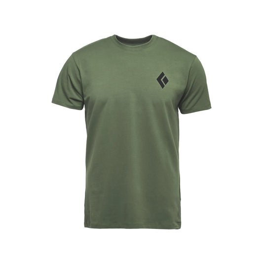 Black Diamond Mens Equipment For Alpinist Short Sleeve Tee - Tundra