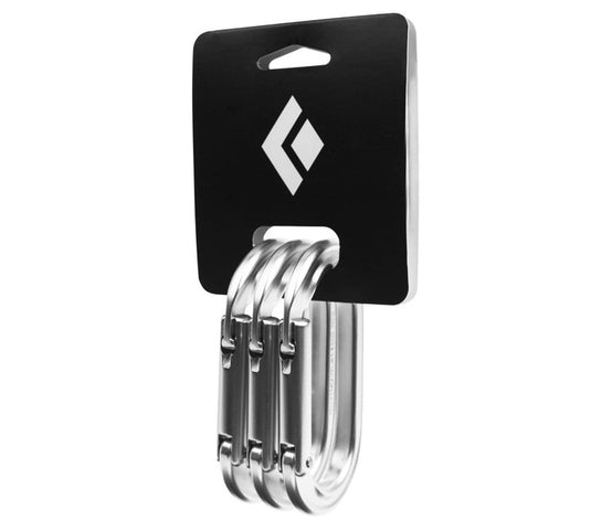 Black Diamond Oval Keylock Carabiner