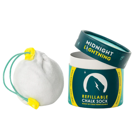 Midnight Lightning Refillable Chalk Sock